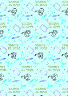 清新几何图案背景纹理