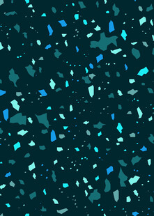 蓝色碎块纹理背景图案