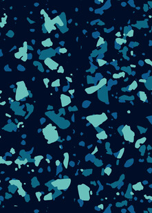 蓝绿色碎块抽象背景图案