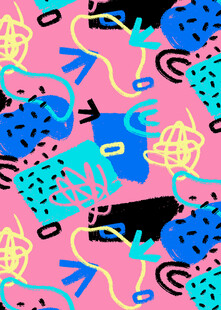 多彩抽象图案背景设计