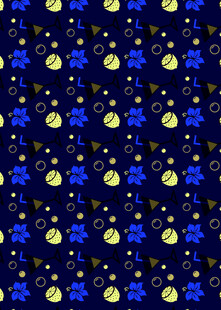 梦幻星空图案背景