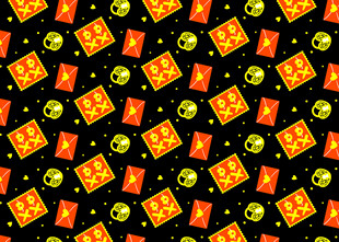 万圣节图案背景