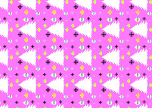 粉色几何图案背景图