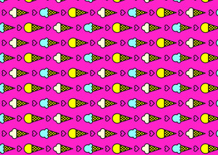 粉色糖果图案无缝背景