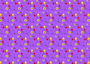 紫色花卉图案背景纹理