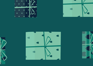 几何图案拼接装饰元素