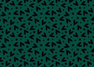 深绿底黑色几何图案纹理