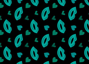 蓝绿色抽象图案背景