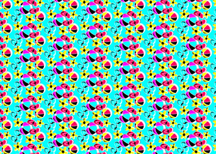 多彩几何图案背景纹理