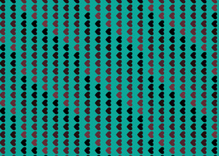 蓝绿相间几何图案纹理