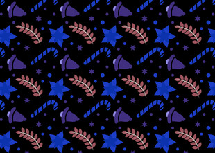 星星棒球图案背景纹理