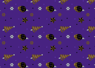 紫色背景可爱图案纹理