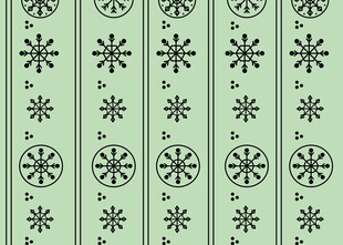 复古风几何花纹图案设计