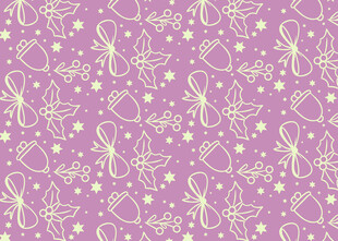 淡紫色花卉蝴蝶图案背景