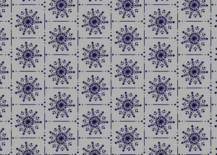 紫色花卉几何图案背景