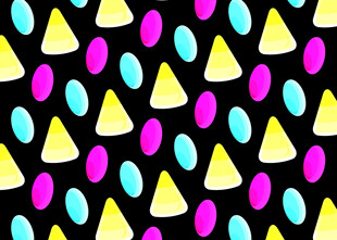 多彩几何图案背景