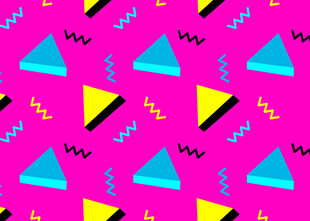 几何图案彩色背景设计