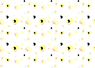 多彩圆点波点图案背景