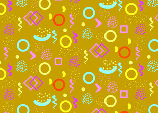 多彩几何图案背景纹理