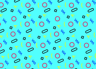 多彩几何图案背景