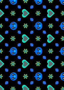 多彩几何图案无缝背景