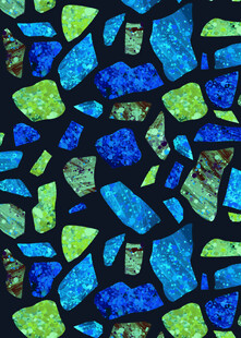 彩色玻璃碎片图案