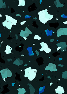 抽象多彩斑点图案背景