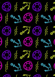 多彩花卉图案背景