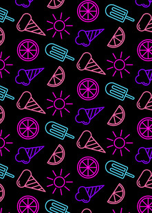 多彩几何图案无缝背景