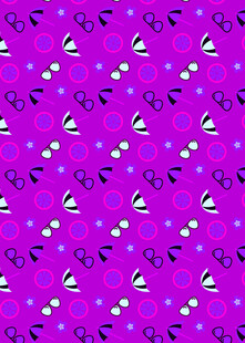 紫色几何图案背景纹理