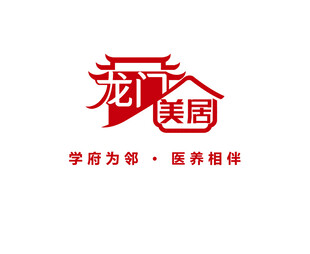 馆陶龙门美居标志设计