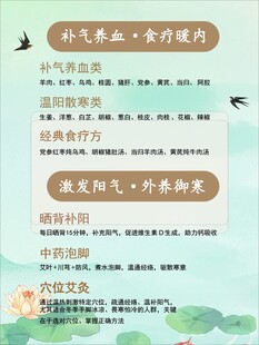 中式茶饮养生宣传海报