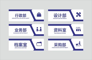 公司部门架构展示图