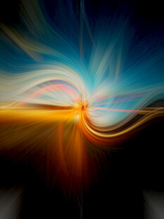 绚丽动感光线抽象背景图