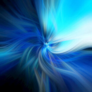 蓝色动感抽象光影背景