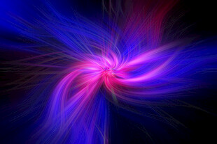 炫彩动感抽象光线背景