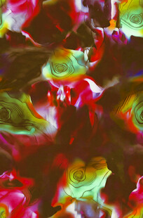 抽象多彩花卉图案纹理