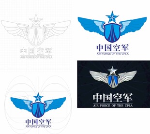 中国空军标志设计样式