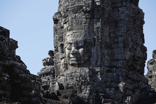 吴哥窟神秘石像