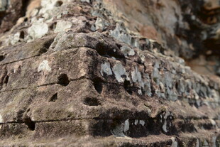 古老石砌建筑细节