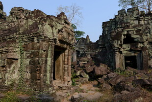 古老神秘的柬埔寨寺庙遗迹