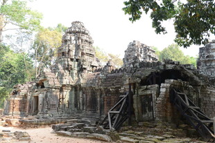 古老神秘的柬埔寨寺庙遗迹