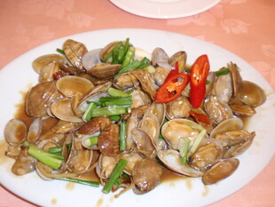 香辣炒蛤蜊