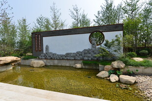 中式园林水景景观