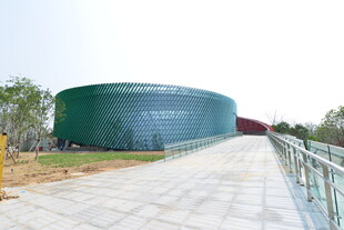 现代风格圆形建筑景观