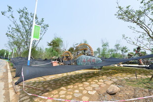 户外游乐设施景观