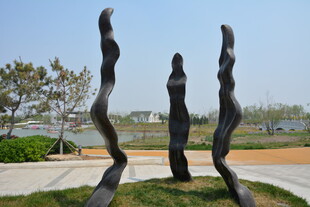 户外抽象雕塑景观