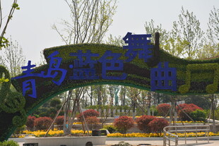 青岛啤酒街景观