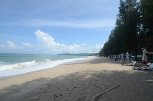 美丽海滨风光 惬意沙滩