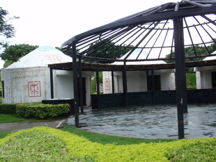 现代风格户外建筑景观